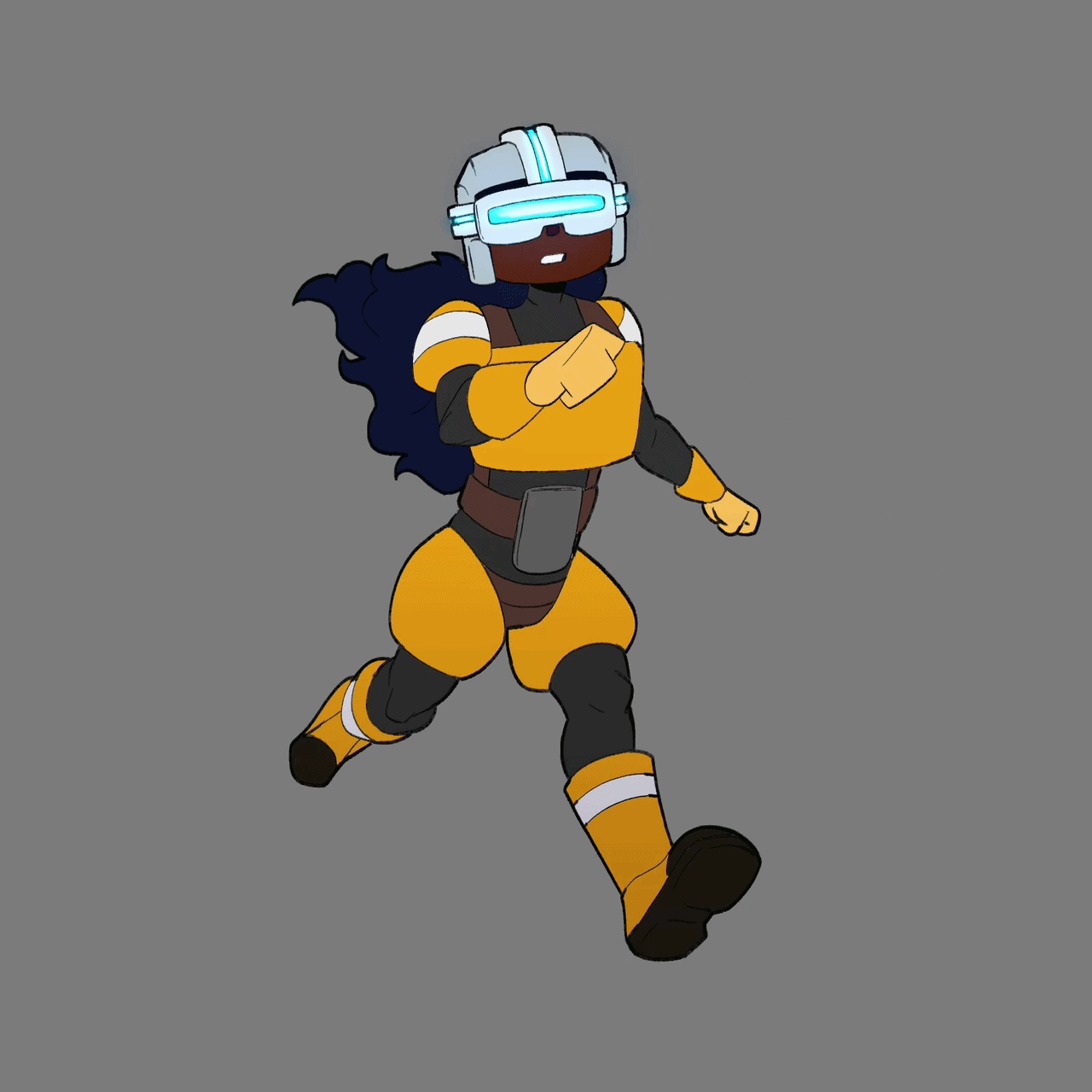 Headset Run Cycle [Minecraft Story Mode]