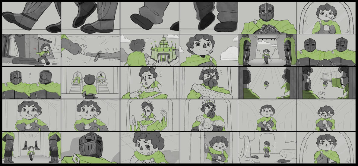 "Hector Protector" Storyboarded Adaptation